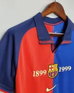 Camiseta Retro del FC Barcelona 1999-2000 - Luis Figo - Fútbol Club Vintage