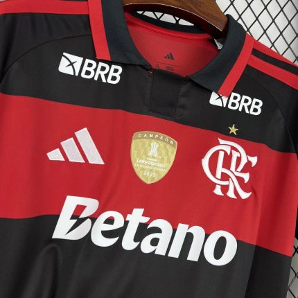 Camiseta Flamengo Sponsors 2026-27 - Fútbol Club Vintage