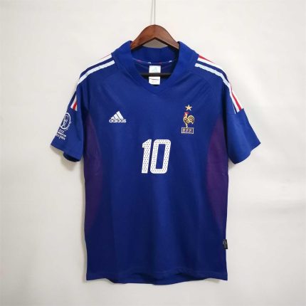 Zidane Francia Visitante 2002 - Fútbol Club Vintage