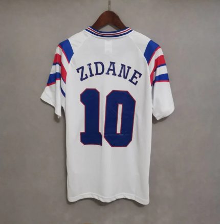 Zidane Francia Visitante 1996 - Fútbol Club Vintage