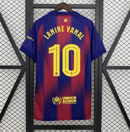 Camiseta Lamine Yamal FC Barcelona 2025-26 - Fútbol Club Vintage