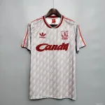 Camiseta Retro Liverpool FC Visitante 1989