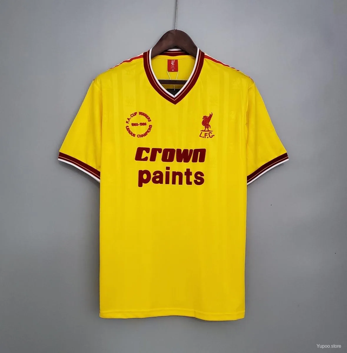 images Camsieta Retro Liverpool FC Visitante 1985 - Imagen 1