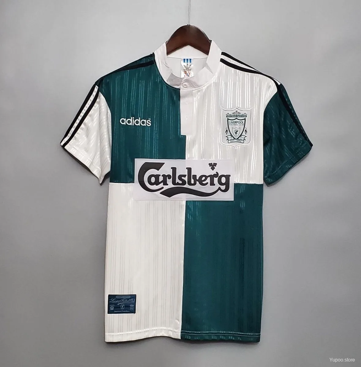 images Camiseta Retro Liverpool FC Visitante 1995 - Imagen 1