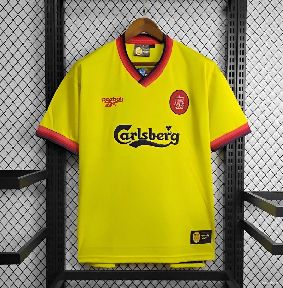 images Camiseta Retro Liverpool FC Visitante 1998 - Imagen 1