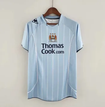 Camiseta Retro Manchester City FC 2007-08 - Fútbol Club Vintage