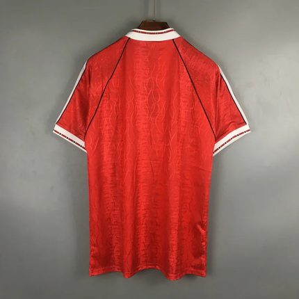 Camsieta Retro Manchester United FC 1990-92 - Fútbol Club Vintage