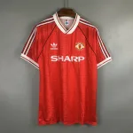 Camsieta Retro Manchester United FC 1990-92 - Fútbol Club Vintage