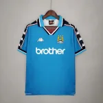 Camiseta Retro Manchester City FC 1997-98 - Fútbol Club Vintage
