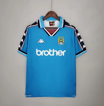 Camiseta Retro Manchester City FC 1997-98 - Fútbol Club Vintage