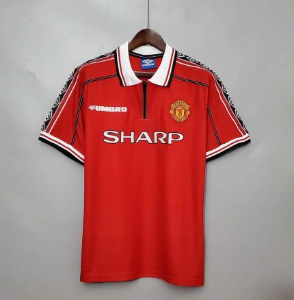 Camiseta Retro Manchester United FC 1998-99 - Fútbol Club Vintage