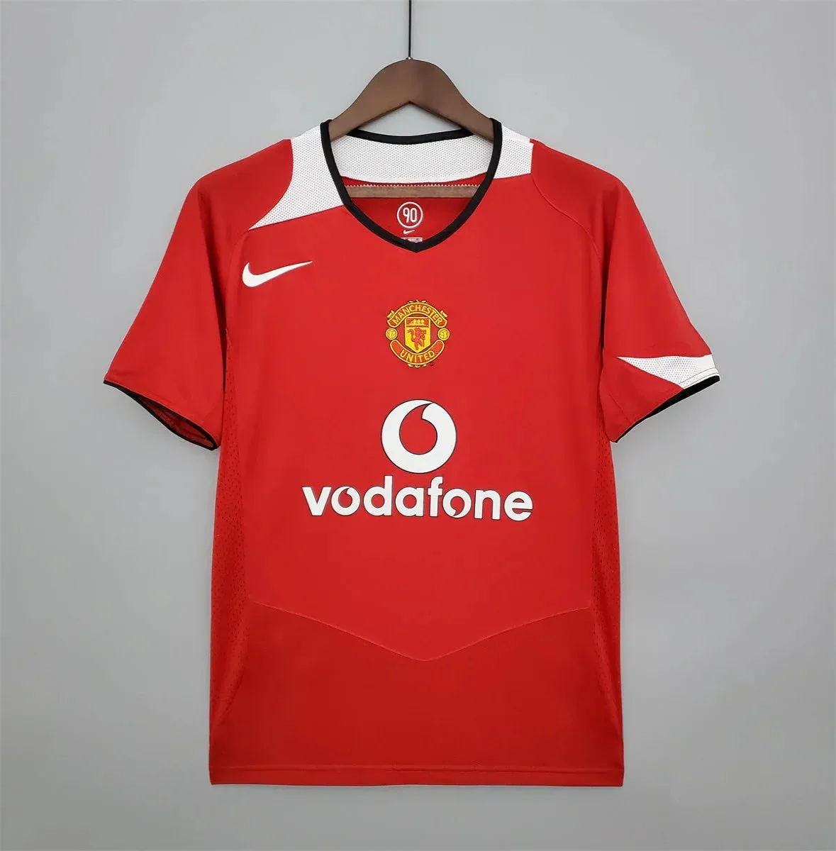 images Camiseta Retro Manchester United FC 2004-05 - Fútbol Club Vintage