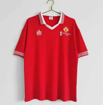 Camiseta Retro Manchester United FC 1977 - Fútbol Club Vintage
