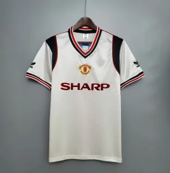 Camiseta Retro Manchester United FC Visitante 1985-86 - Fútbol Club Vintage