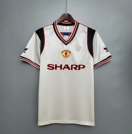 Camiseta Retro Manchester United FC Visitante 1985-86 - Fútbol Club Vintage