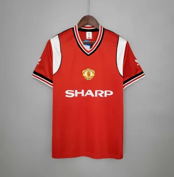 Camiseta Retro Manchester United FC 1985 - Fútbol Club Vintage