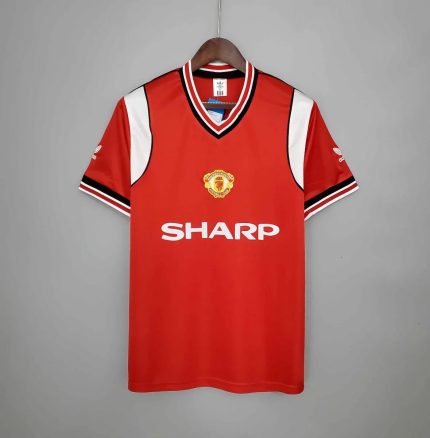 Camiseta Retro Manchester United FC 1985 - Fútbol Club Vintage