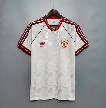 Camiseta Retro Manchester United FC Visitante 1990-91 - Fútbol Club Vintage