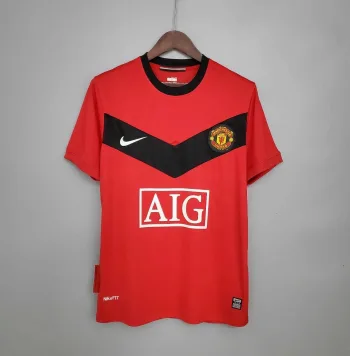 Camiseta Retro Manchester United FC 2009-10 - Fútbol Club Vintage