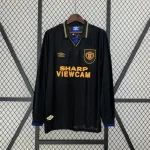Camiseta Retro Manchester United Manga Larga Visitante 1993-94 - Fútbol Club Vintage