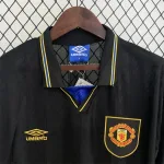Camiseta Retro Manchester United Manga Larga Visitante 1993-94 - Fútbol Club Vintage
