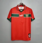 Camiseta Retro Marruecos Visitante 1998 - Fútbol Club Vintage