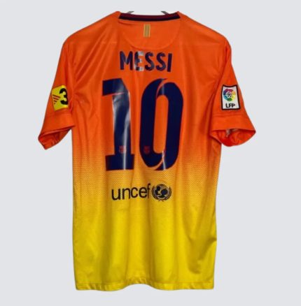 Camiseta Visitante FC Barcelona 2012-2013 - Lionel Messi - Fútbol Club Vintage
