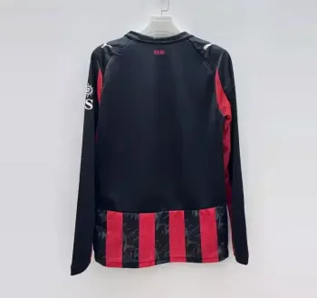 Camiseta AC Milán Mangal Larga 2025-26 - Fútbol Club Vintage