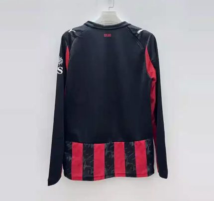 Camiseta AC Milán Mangal Larga 2025-26 - Fútbol Club Vintage