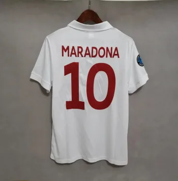 Maradona SSC Nápoles Visitante 1987-88 - Fútbol Club Vintage