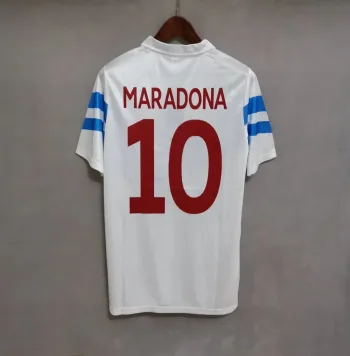 Maradona SSC Nápoles Visitante 1988-89 - Fútbol Club Vintage