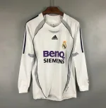 Real Madrid Manga Larga 2006 - Fútbol Club Vintage