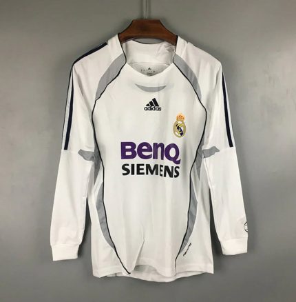Real Madrid Manga Larga 2006 - Fútbol Club Vintage