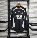 Real Madrid Visitante Manga Larga 2006 - Fútbol Club Vintage