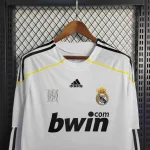 Real Madrid Manga Larga 2009 - Fútbol Club Vintage
