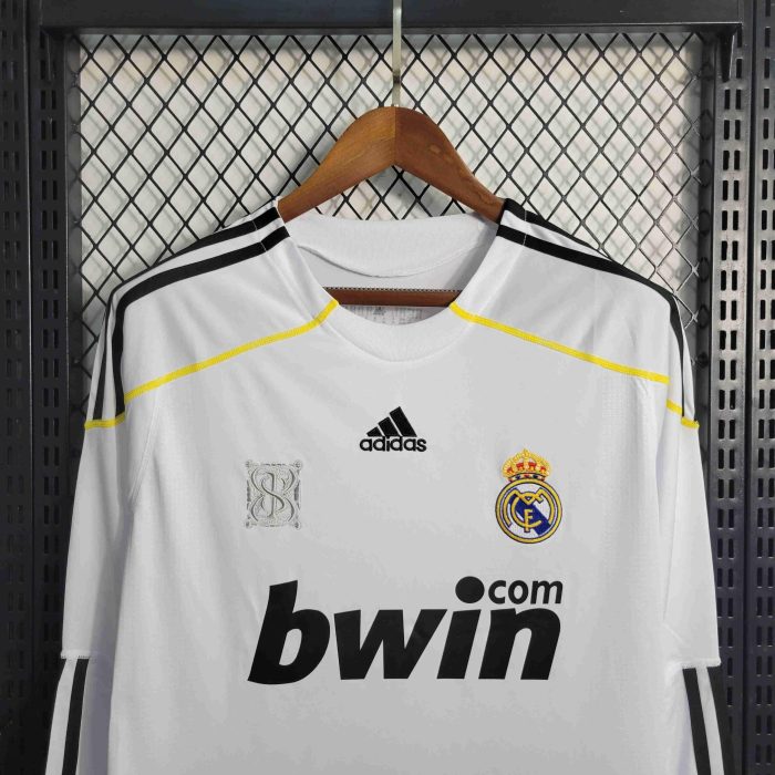 Real Madrid Manga Larga 2009 - Fútbol Club Vintage