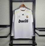 Real Madrid Manga Larga 2009 - Fútbol Club Vintage