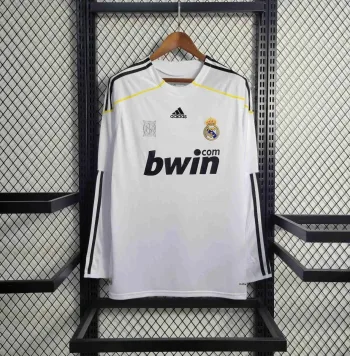 Real Madrid Manga Larga 2009 - Fútbol Club Vintage