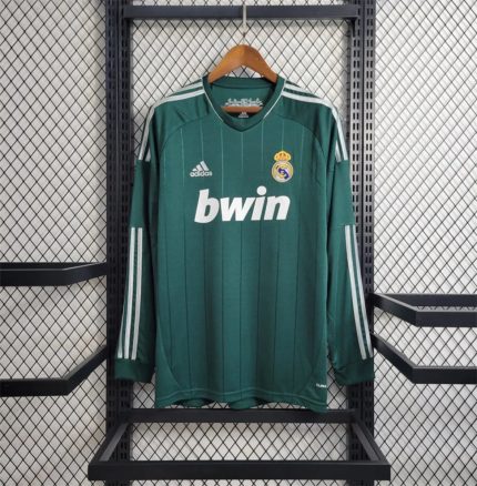Real Madrid Visitante (3º) Manga Larga 2012 - Fútbol Club Vintage