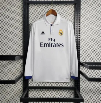 Real Madrid Manga Larga 2016 - Fútbol Club Vintage