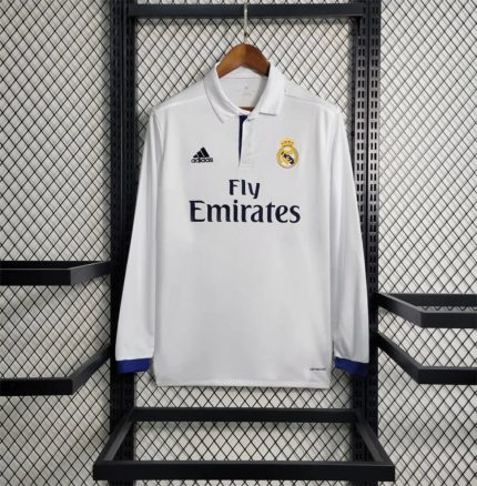Real Madrid Manga Larga 2016 - Fútbol Club Vintage