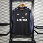 Real Madrid Visitante (3º) Manga Larga 2016 - Fútbol Club Vintage