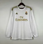 Camiseta Retro Real Madrid 2019-20 Manga Larga - Fútbol Club Vintage