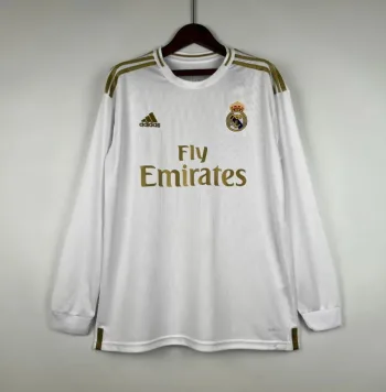 Camiseta Retro Real Madrid 2019-20 Manga Larga - Fútbol Club Vintage