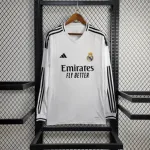 Real Madrid Manga Larga 2024-25 - Fútbol Club Vintage