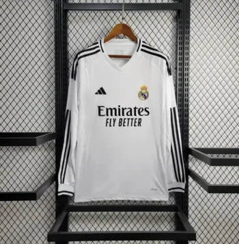 Real Madrid Manga Larga 2024-25 - Fútbol Club Vintage