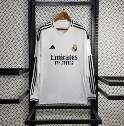 Real Madrid Manga Larga 2024-25 - Fútbol Club Vintage