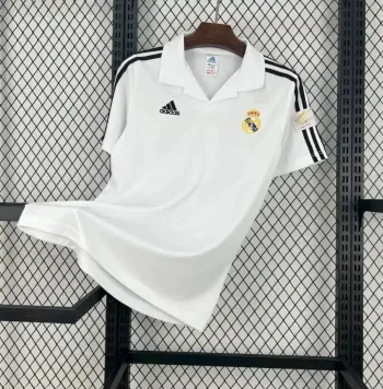 Camiseta Clásica Real Madrid 2001-02 - Fútbol Club Vintage