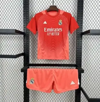 Real Madrid Niños Portero Naranja 2025-26 - Fútbol Club Vintage