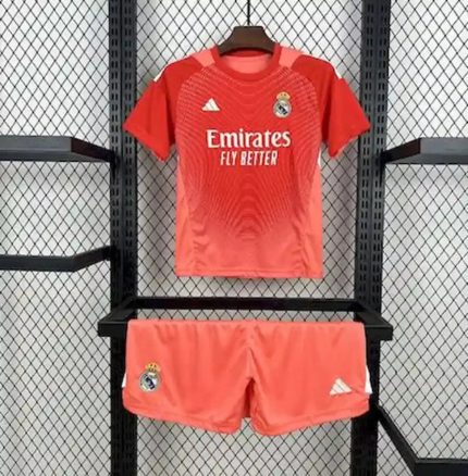 Real Madrid Niños Portero Naranja 2025-26 - Fútbol Club Vintage